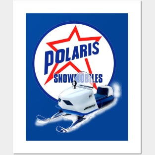 American Vintage Snowmobiles Posters and Art